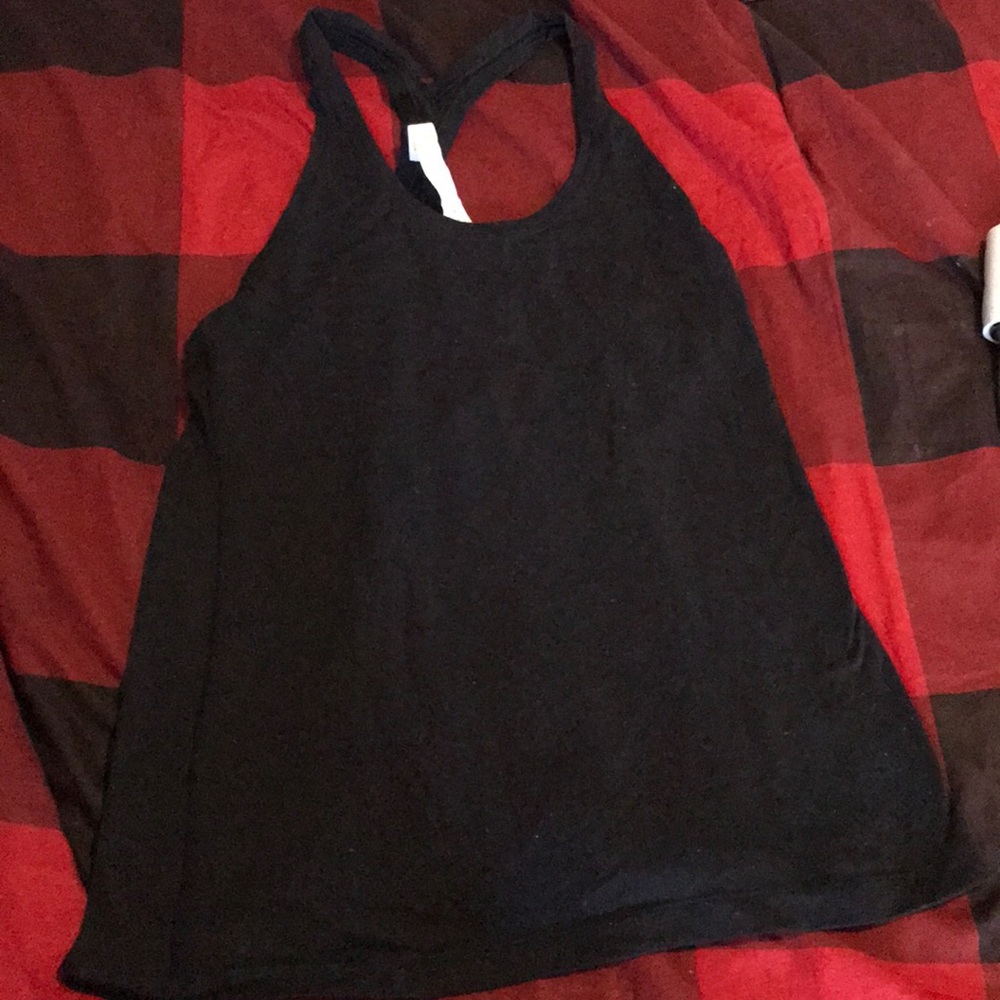 Lululemon tank black size 10